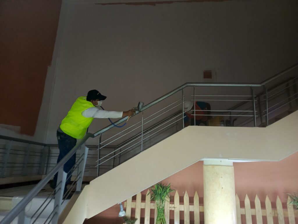 PINTURA METALICA PARA PASAMANOS INTERIOR