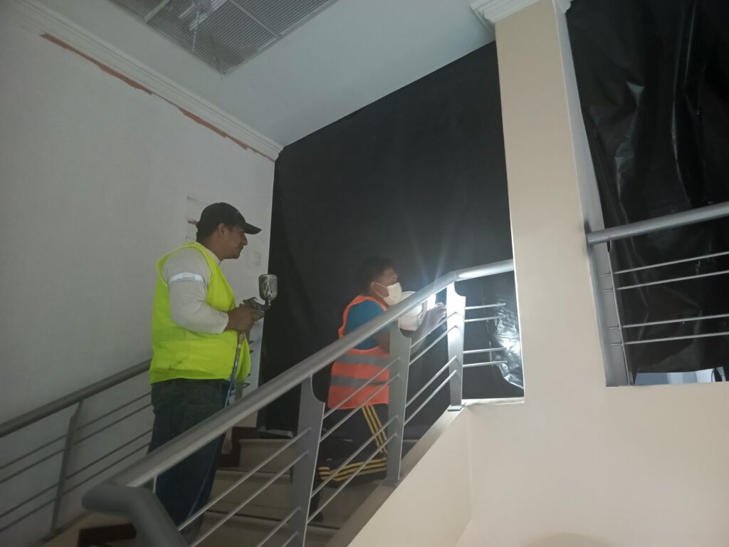 PINTURA METALICA PARA PASAMANOS INTERIOR