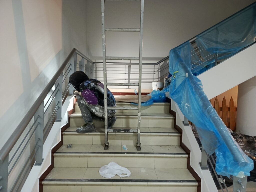 PINTURA METALICA PARA PASAMANOS INTERIOR