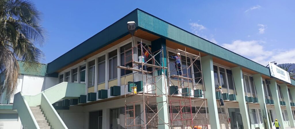 PINTURA EXTERIOR DEL EDIFICIO ADMINISTRATIVO