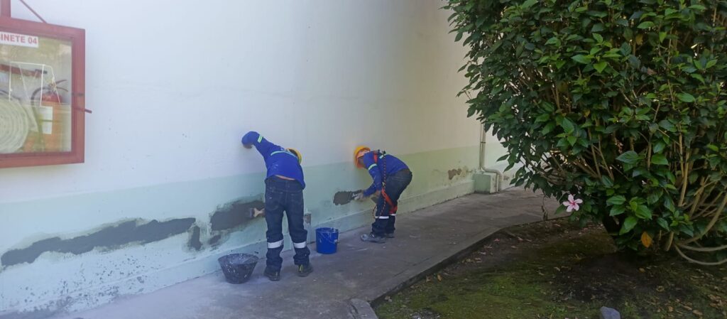 PINTURA EXTERIOR DEL EDIFICIO ADMINISTRATIVO