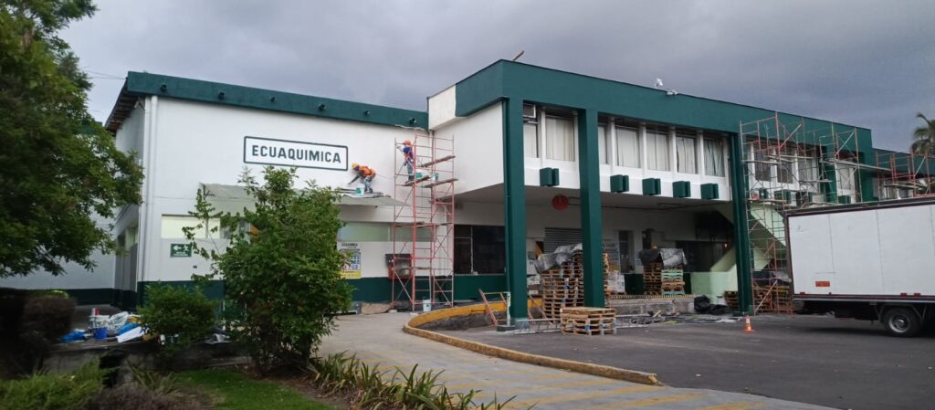 PINTURA EXTERIOR DEL EDIFICIO ADMINISTRATIVO