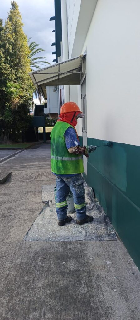 PINTURA EXTERIOR DEL EDIFICIO ADMINISTRATIVO