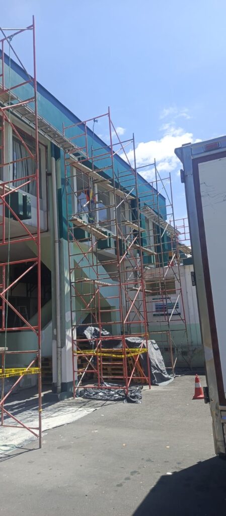 PINTURA EXTERIOR DEL EDIFICIO ADMINISTRATIVO
